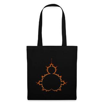 Fractal Mandelbrot Basic Collection Fraktal - Tote Bag - black - Front