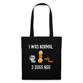 Dog dog lover pet dog owner gift - Tote Bag - black - Front