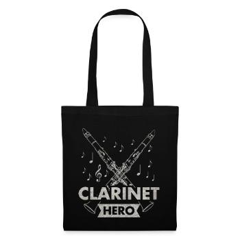 clarinet - Tote Bag - black - Front