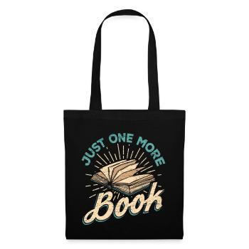 Lire le livre - Sac en tissu - noir - Devant