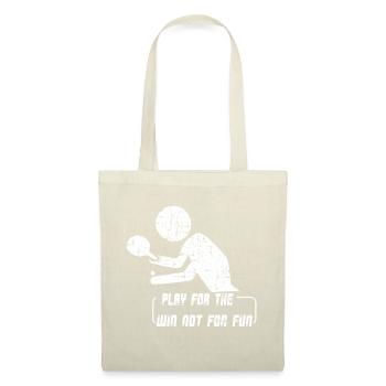 Tennis de table - Sac en tissu - nature - Devant