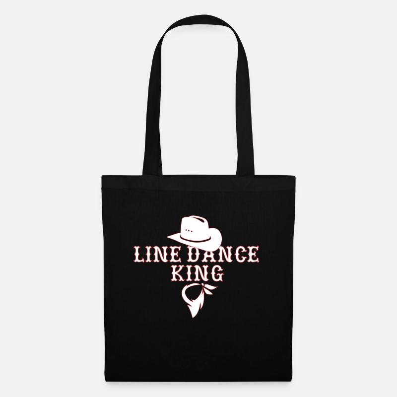 Line Dance, Line Dance, Line Dancing, Gift - Tote Bag - black