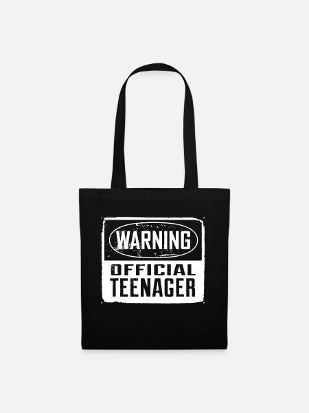 adolescent - Sac en tissu - noir