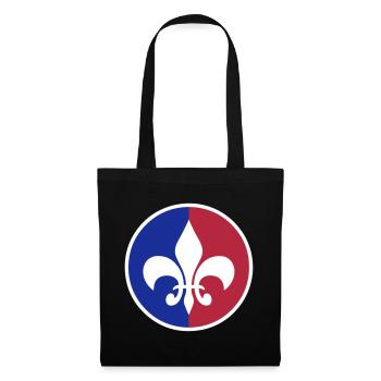 france royaliste 01 - Sac en tissu - noir - Devant