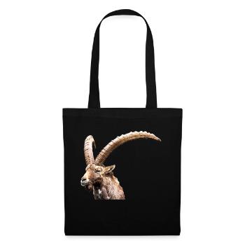 Capricorne - Sac en tissu - noir - Devant