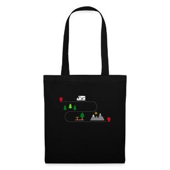 camper - Tote Bag - black - Front