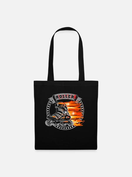 roller - Sac en tissu - noir