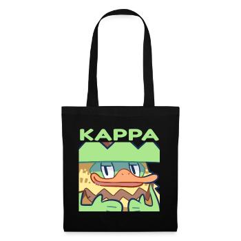 Kappa Emote - Desnes Citrus - Stoffbeutel - Schwarz - Vorne