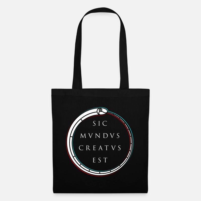 Sic mundus creatus est - Tote Bag - black