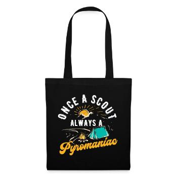 Scouting Cadeau - Sac en tissu - noir - Devant