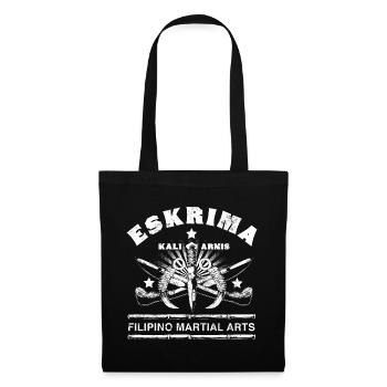 Eskrima Kali Arnis Filipino MArtial Arts Design - Tote Bag - black - Front