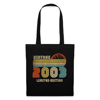 Vintage 2003 Édition limitée - 2003 - Sac en tissu - noir - Devant