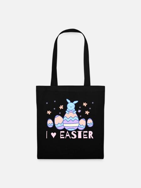 easter day - Tote Bag - black