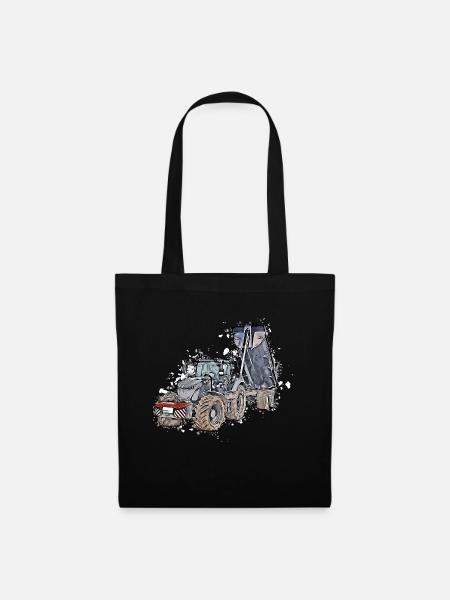 Tractor5 - Tote Bag - black