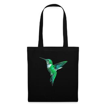 Colibri - Sac en tissu - noir - Devant