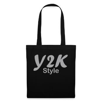 Y2k style 2000s - Tote Bag - black - Front
