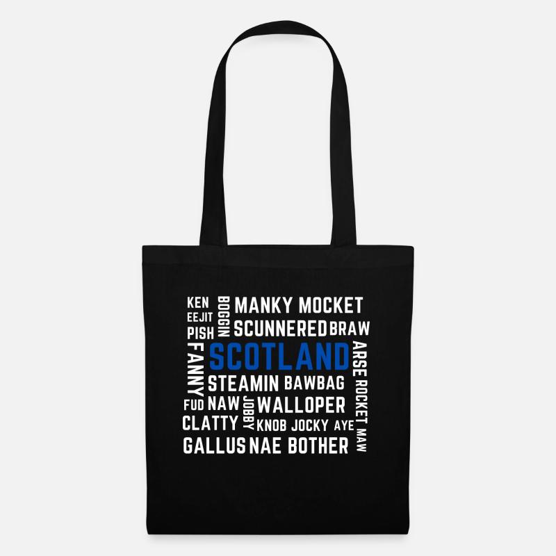 Scottish Lingo - Tote Bag - black