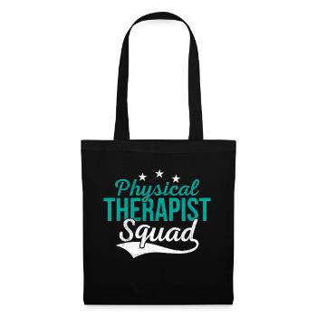 Physical Therapist Squad PT PTA Physiotherapist - Tote Bag - black - Front