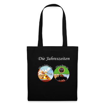 Die Covid Saison - Stoffbeutel - Schwarz - Vorne