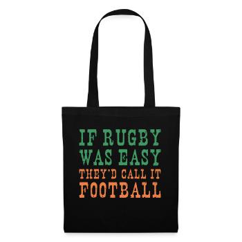 Rugby Easy They'd Call it Football Ireland Rugby - Tote Bag - black - Front