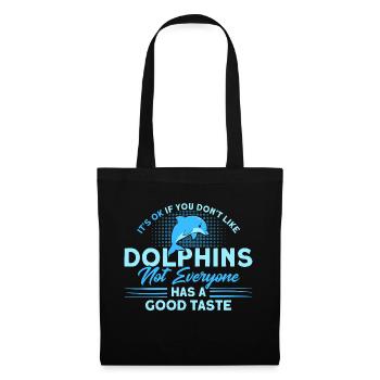 Dolphin Dolphin Lover Animal Dolphins Gift - Tote Bag - black - Front