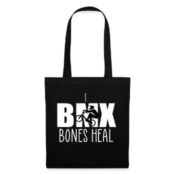 Bones heal bmx - Tote Bag - black - Front