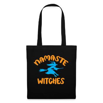Namaste Witches - halloween - Tote Bag - black - Front