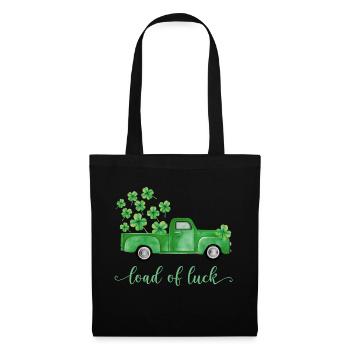 Happy St. Patrick´s Day Saint Patrick Irland Irish - Stoffbeutel - Schwarz - Vorne