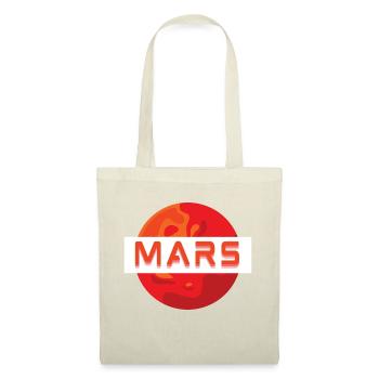 Mission MARS ! - Sac en tissu - nature - Devant