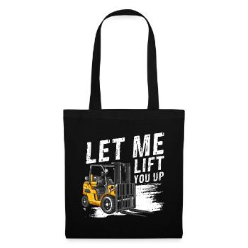 Caristes et caristes - Sac en tissu - noir - Devant