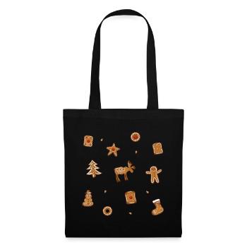 Gingerbread Cookies Spekulatius - Tote Bag - black - Front