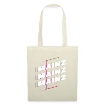Mayence Allemagne City Font Skyline Accueil - Sac en tissu - nature - Devant