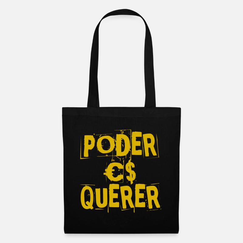 Power is wanting - Tote Bag - black