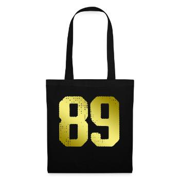 89 number jersey - Tote Bag - black - Front