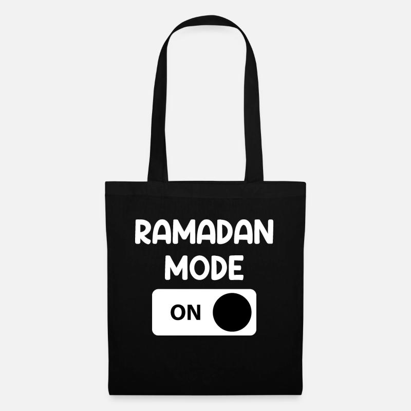 Ramadan Mode On - Tote Bag - black