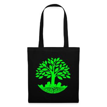 tree of life, zen, ecology - Tote Bag - black - Front