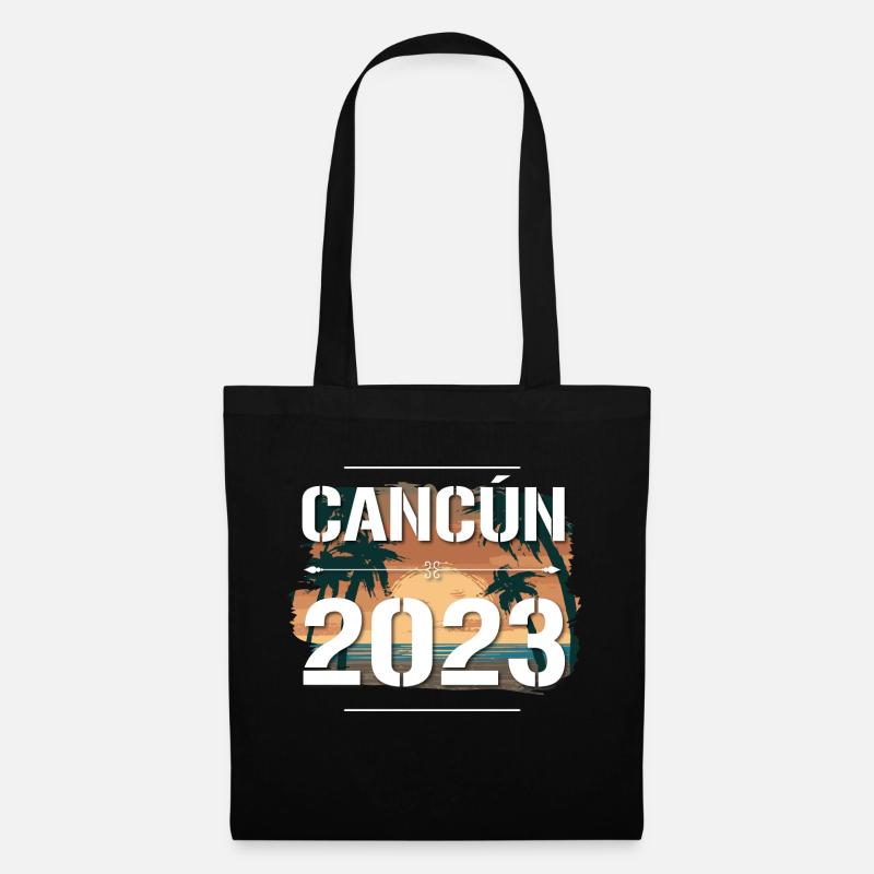 Cancun 2023 - Stoffbeutel - Schwarz