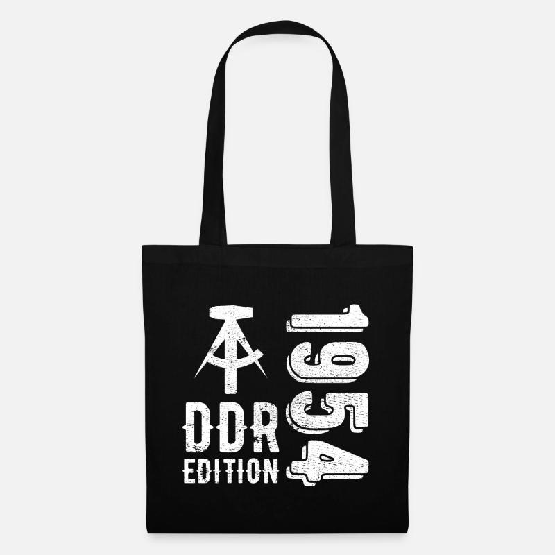 DDR 1954 Edition Geschenk - Stoffbeutel - Schwarz