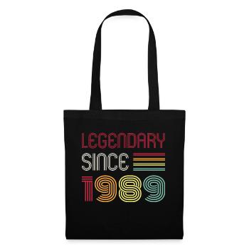 Birthday Legendary Since 1989 - Tote Bag - black - Front
