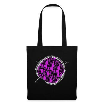 fête de famille famille amour t-shirts antimusulmans drôle - Sac en tissu - noir - Devant