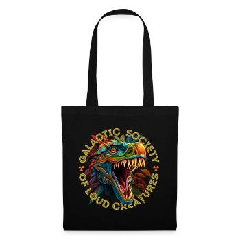Société Galactique des créatures bruyantes - Sac en tissu - noir - Devant