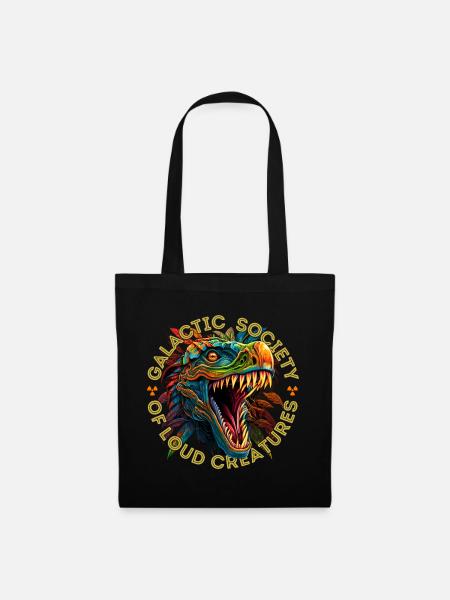 Galactic Society of Loud Creatures - Tote Bag - black
