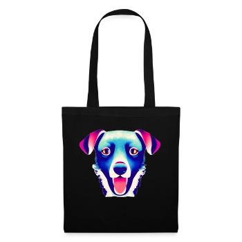 Hund Labrador Haustier Hundehalter Geschenk Hunde - Stoffbeutel - Schwarz - Vorne