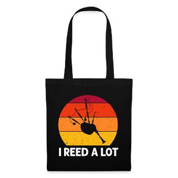 Bagpipes for pipers and Scots - Tote Bag - black - Front