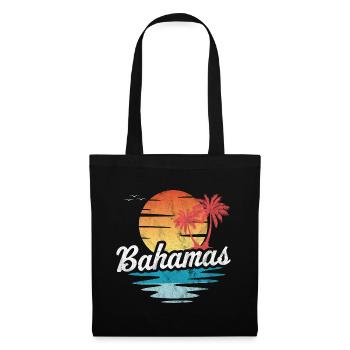 Bahamas - Sac en tissu - noir - Devant