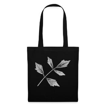 Leaf lovage / herb plant - Tote Bag - black - Front