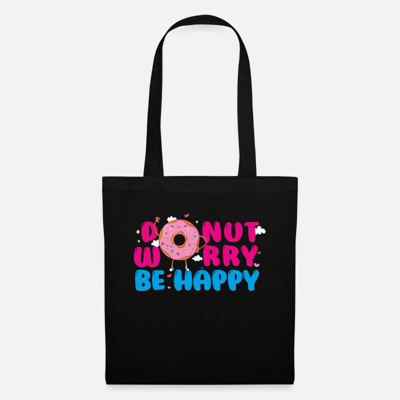 DONUT SORGE - Stoffbeutel - Schwarz