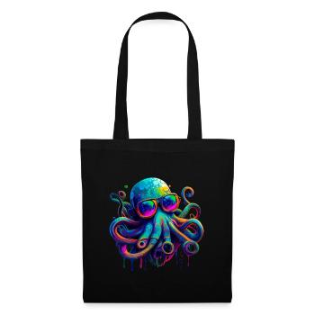 Octopus illustration - Tote Bag - black - Front