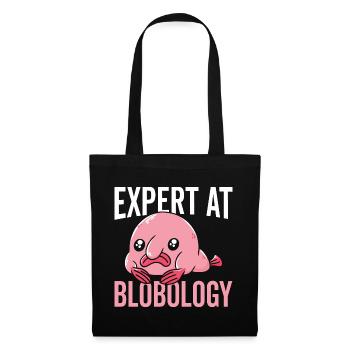 Blobfish-experte Bei Blobology Blobfishes Besitzer - Stoffbeutel - Schwarz - Vorne