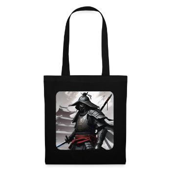 Fier Guerrier Samouraï Japon Asie Kendo Ninja - Sac en tissu - noir - Devant